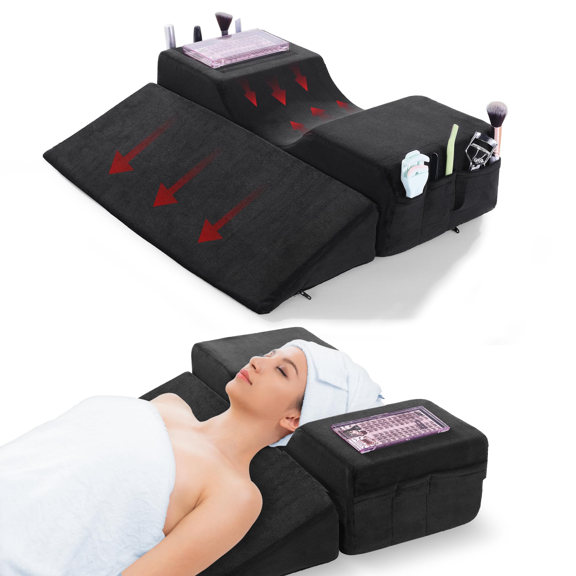 BALAPET Ergonomic Lash Pillow for Eyelash Extensions