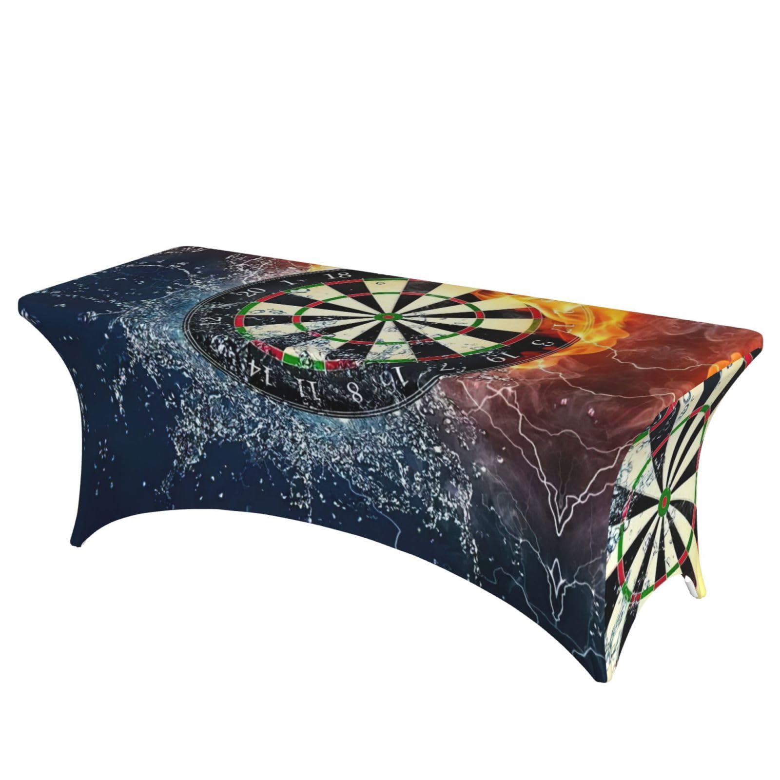 Nappe élasthanne infroissable 1,8m contre les plis de table de fête