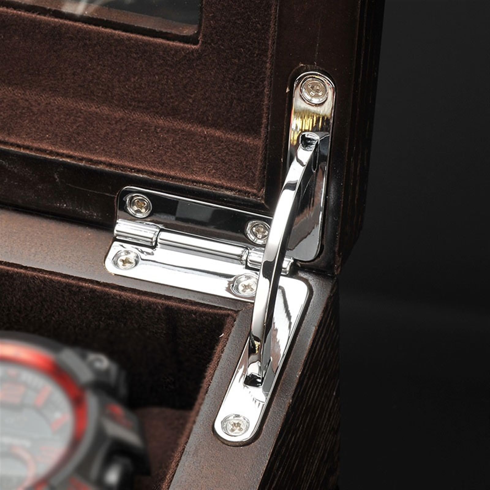 Boîte de rangement pour montres Organisateur de montre grande capacité à 21 cellules, support luxe léger, boîte rangement multifonctionnelle for bijoux (à l'exclusion des montres)