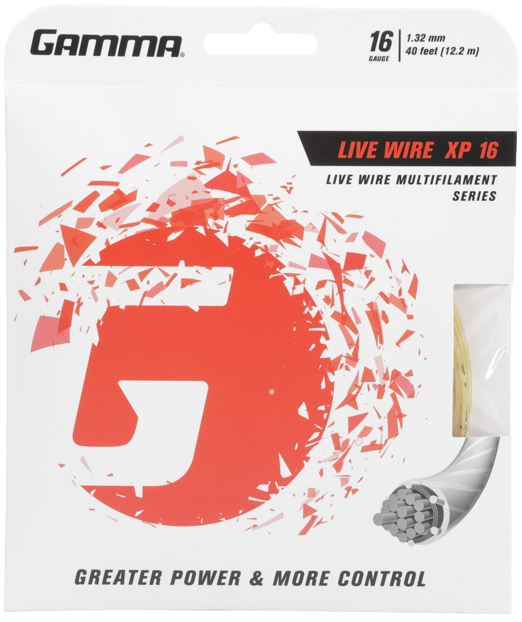 GAMMA Live Wire XP 16G pour briller lors de vos tournois de tennis du week-end
