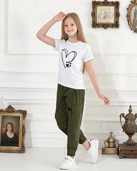 Xumplo Ensemble 2 Pièces Pour Filles Avec Sweat à Capuche Côtelé Et