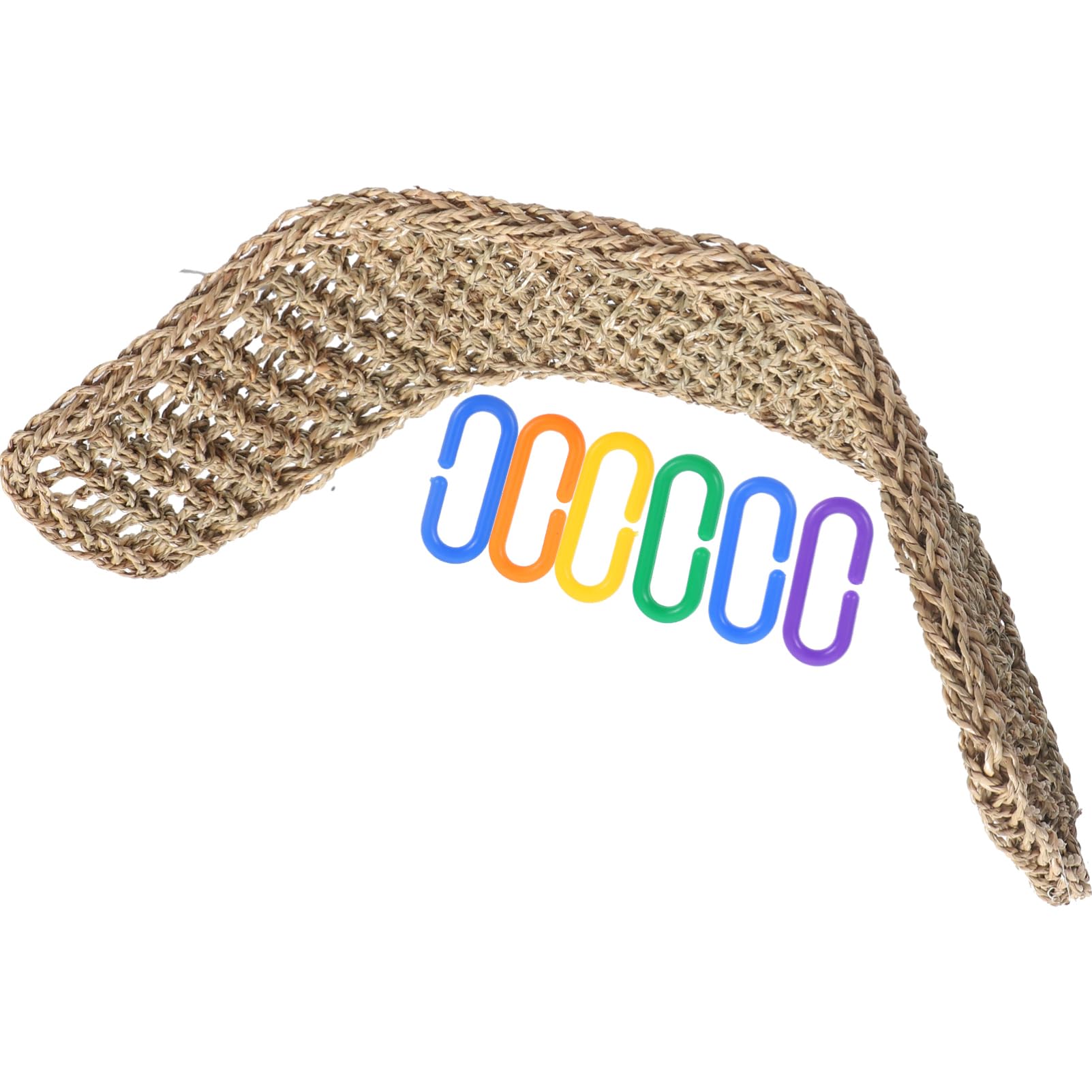 ERINGOGO Bird Hammock Swing for Parakeet Durable Climbing with Chic Design Fun Hanging Accessory for Cockatiel Provides Comfortable Resting Place