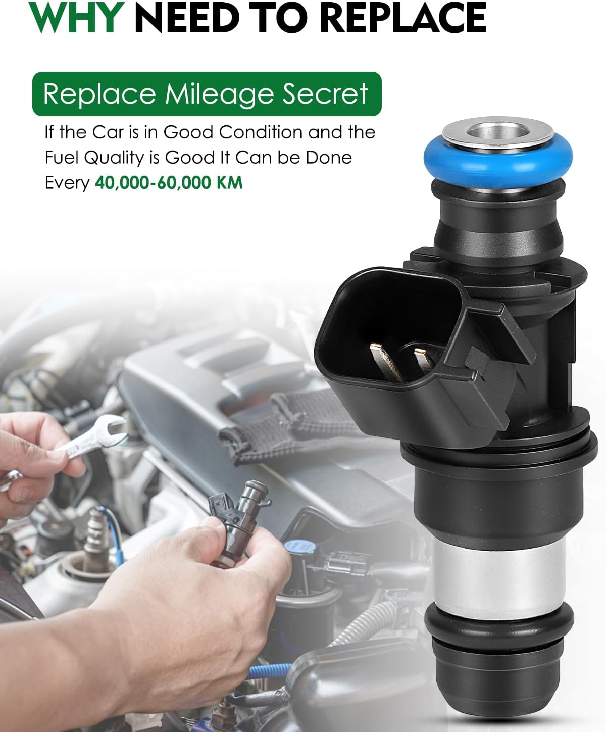 Fuel Injectors for:-Chevy for:-GMC Silverado Suburban Express Sierra Savana 1500 2500 Tahoe Yukon for:-Cadillac Escalade for:-Buick Rainier 2005-2010 5.3L 4.8L 6.0L 6.2L OE# 12580681 8Pcs
