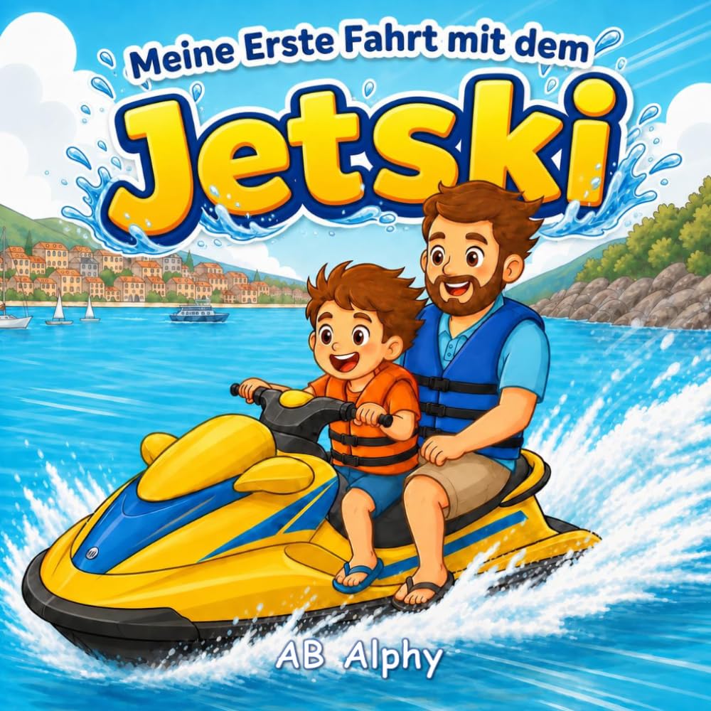 Meine Erste Fahrt mit dem Jetski: Eine sanfte Geschichte über Mut, Sicherheit und die erste Fahrt auf dem Wasser