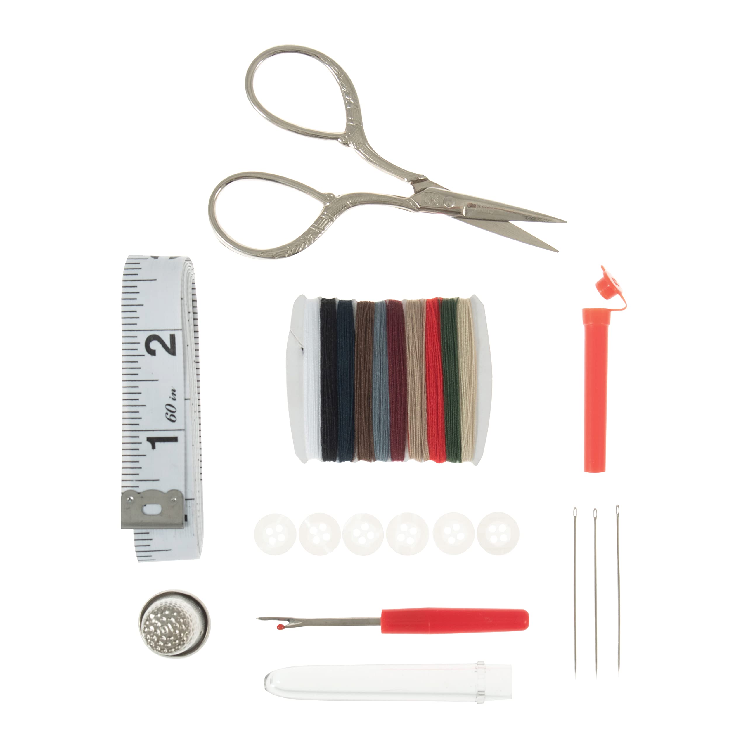 Hobby Gift Kit de costura relleno, cuadrado de estilo victoriano, 10,5 x 10,5 x 12,5 cm, fresas naturales