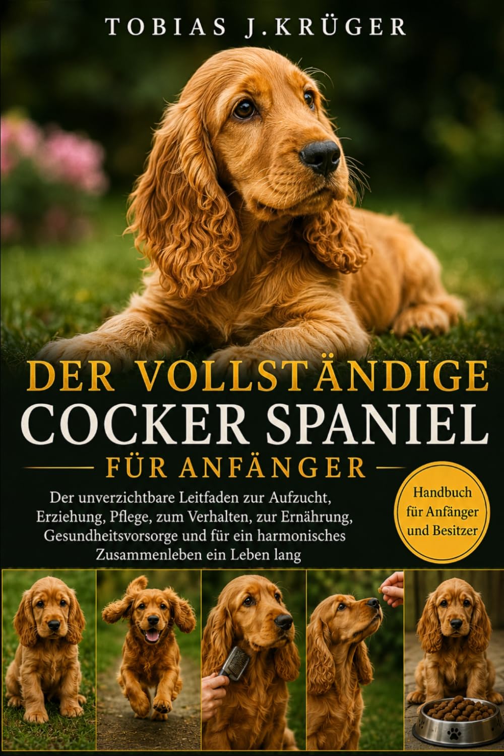 DER VOLLSTÄNDIGE COCKER SPANIEL FÜR ANFÄNGER: Der unverzichtbare Leitfaden zur Aufzucht, Erziehung, Pflege, zum Verhalten, zur Ernährung, ... ein harmonisches Zusammenleben ein Leben lang