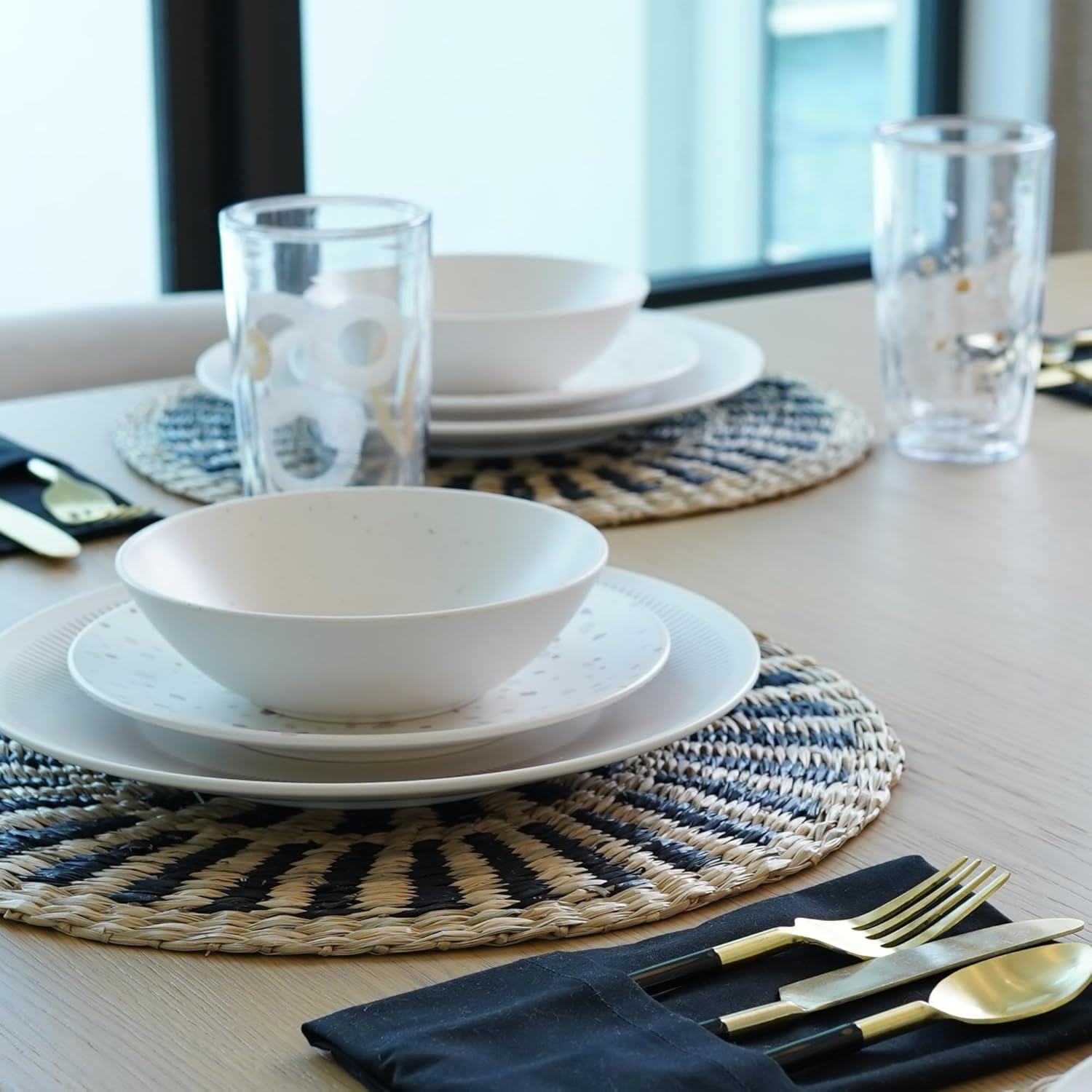 TervisHome Melamine Bowls - Set of 4 | Sandstone Collection | Durable Stoneware-like Quality, Dishwasher Safe, Perfect for Indoor and Outdoor Use - Image 4