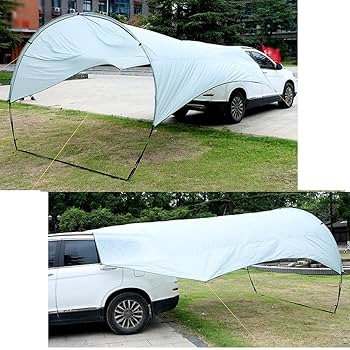 Amazon.co.jp: BFEYFGB カーサイドタープ 車用 日よけカーテント