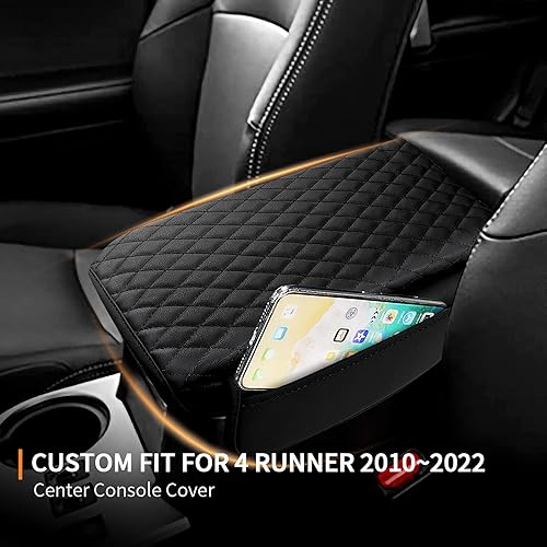 Miniatura 71 de Ajuste personalizado para funda de consola central Ford F150 2015-2020, 2017-2022 F250 F350 F450, 2018-2024 Ford Expedition Protector de funda