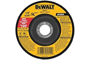 DEWALT 4.5 Inch Grinder Wheels