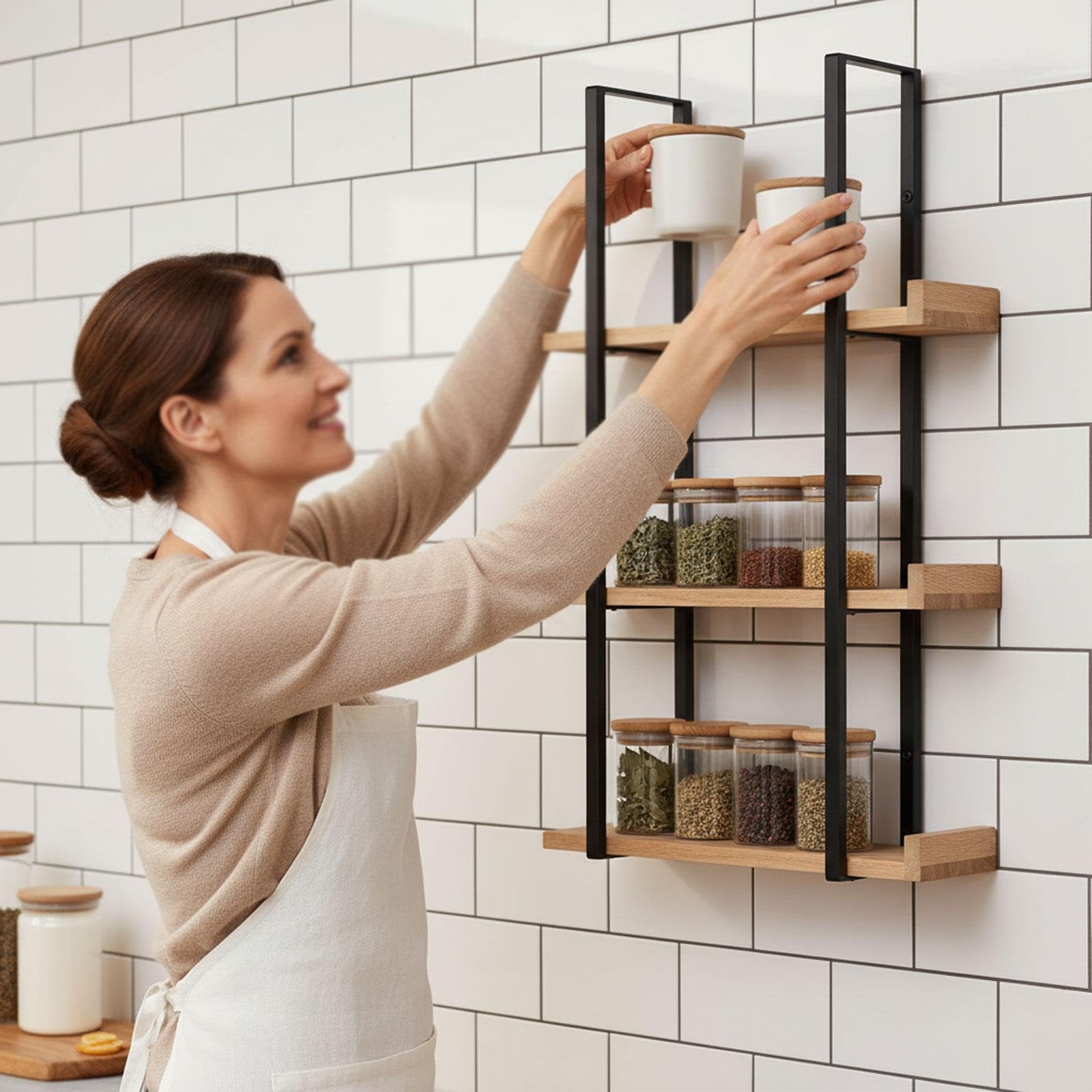 Soporte/dispensador de Guantes Montado en La Pared para Cocina, Hogar Y