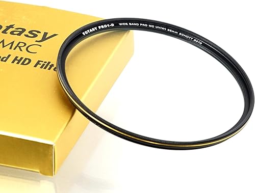 Fotasy Filtro de lente de protección UV ultra delgado de 3.740 in, Nano Recubrimientos MRC Multi resistente al agua de aceite de revestimiento