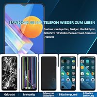 RongZy LCD Kijelző Vivo Y52/Y72 5G Telefonhoz - Érintőképernyős Digitalizáló Csereképernyő Szerelőkészlettel, Fekete 2