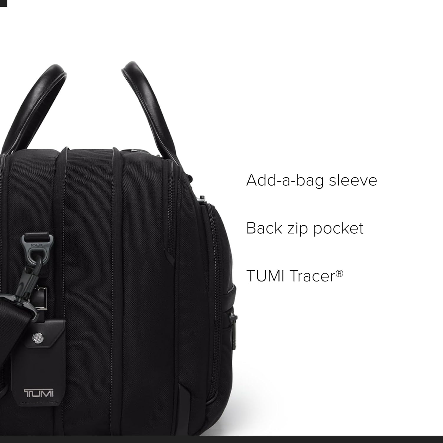 TUMI - Alpha Medium 15" Expansion Laptop Briefcase - Professional Briefcase for Travel - Padded Compartment Fits 15" Screen