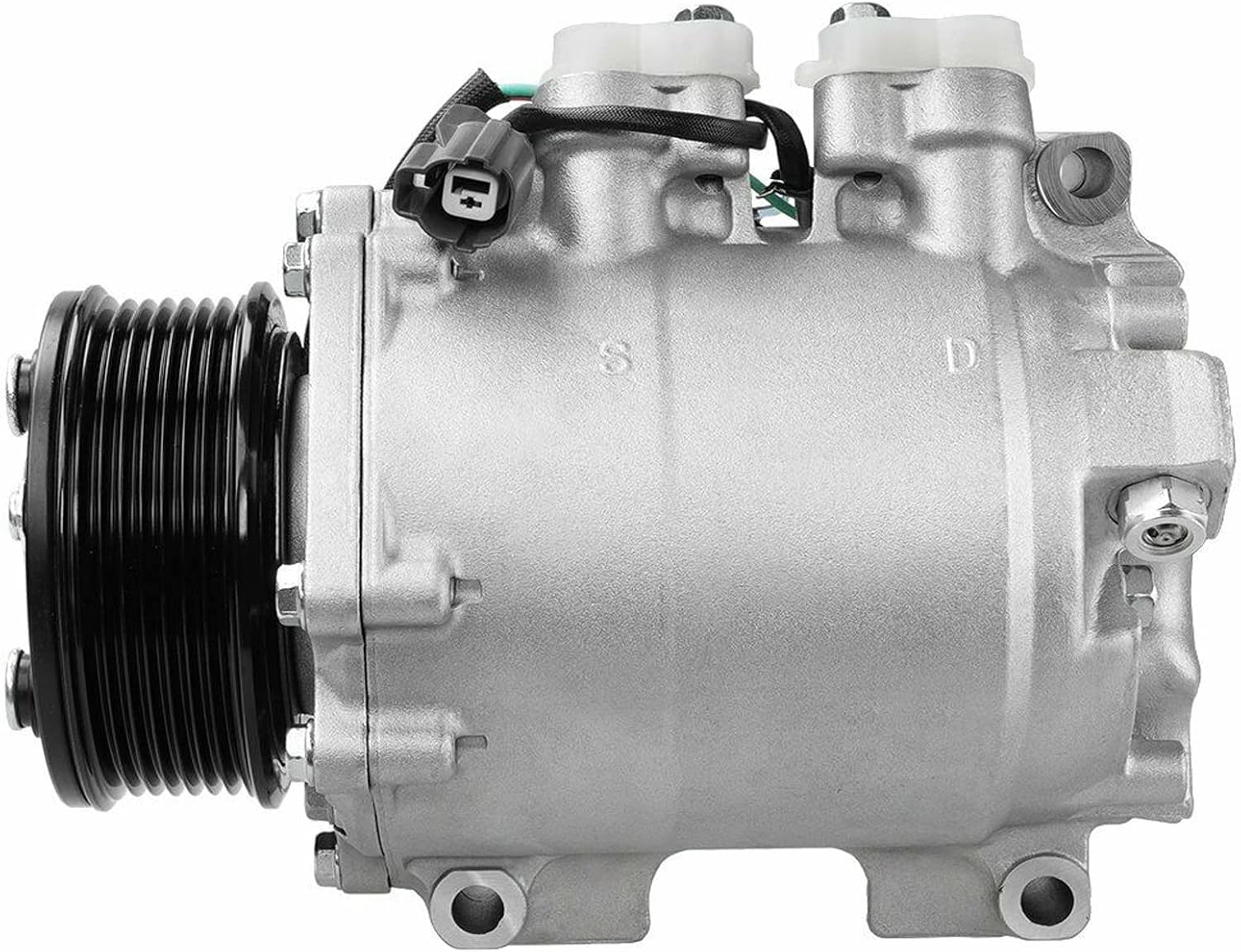 A/C Compressor W/Clutch Fit For Acura TSX Base Sedan 2.4L 2004 2005 2006 2007 2008, AC A/C Compressor with Clutch CO 10849T For 2004-2008 For Acura TSX Sedan 2.4L