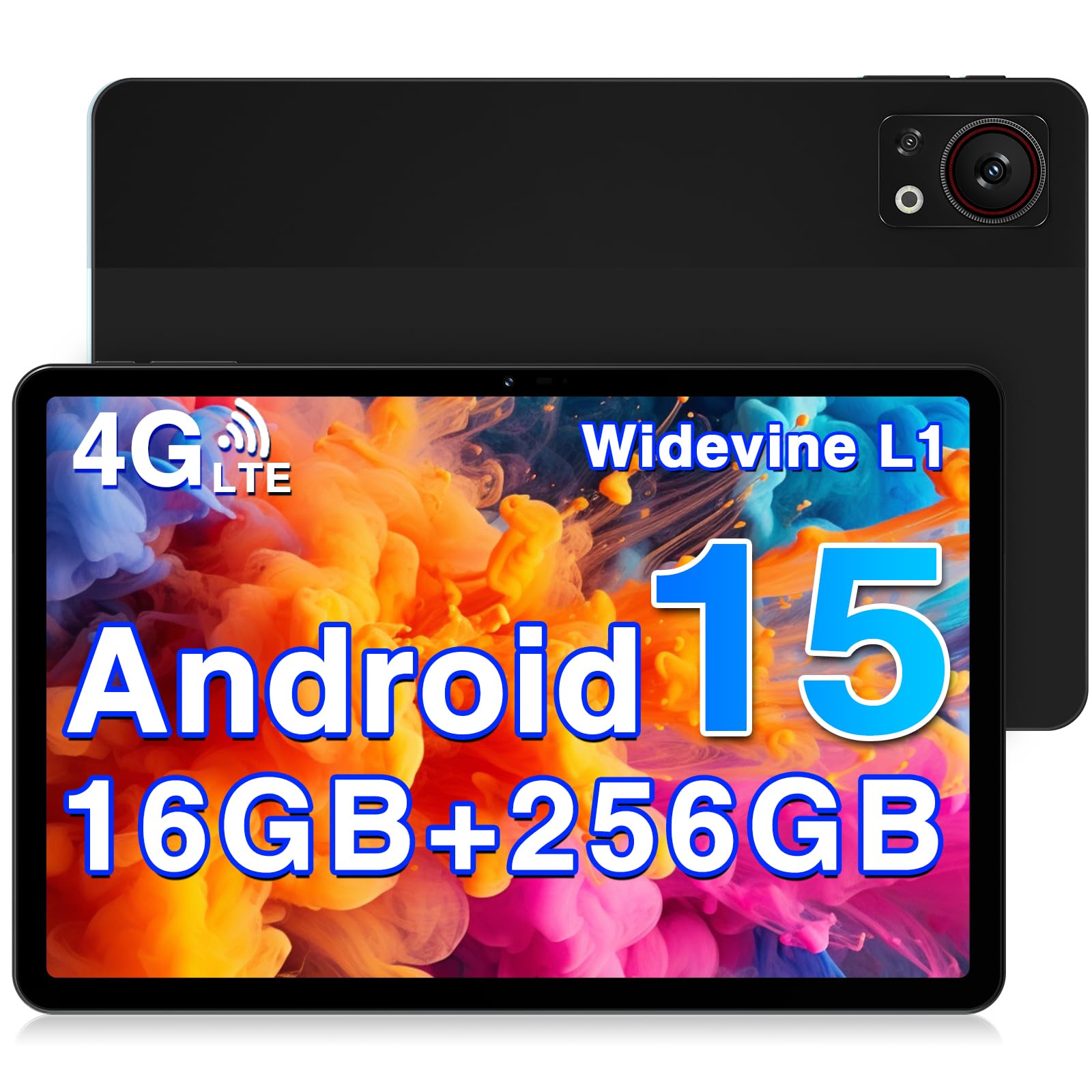 DOOGEE T30S Android 15 Tablet 11 Pollici, 16GB RAM + 256GB ROM (TF 1TB), 2.4K, 8580mAh, 4G LTE + 5G WiFi, 13MP+8MP, Octa-Core Tablet Gaming, Hi-Res Altoparlanti/OTG/BT5.0/GPS/Widevine L1