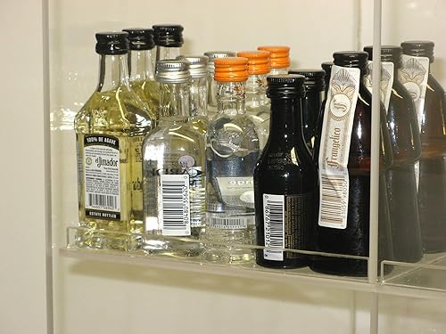 Miniatura 4 de Exhibidor comercial para minimuestras de botellas de 50ml de licor y bebidas, botellas para vuelos, y para otros artículos a la venta