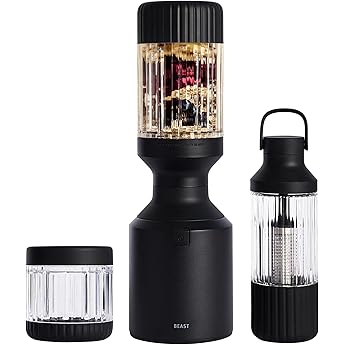 Beastmode by Beast Health Blender | Beast Health x Marshawn Lynch | Blend Smoothies and Shakes, Stainless Steel Bottle, 1200W (Forest Green)