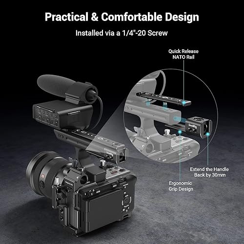 Miniatura 2 de SmallRig FX3  FX30 XLR - Soporte de extensión con mango para Sony - MD3490