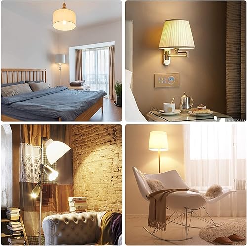 Miniatura 8 de ENERGETIC SMARTER LIGHTING Paquete de 6 bombillas de 150 W, 2600 lm, luz blanca cálida de 3000 K, base E26, bombilla LED A21 de alto lúmenes, no