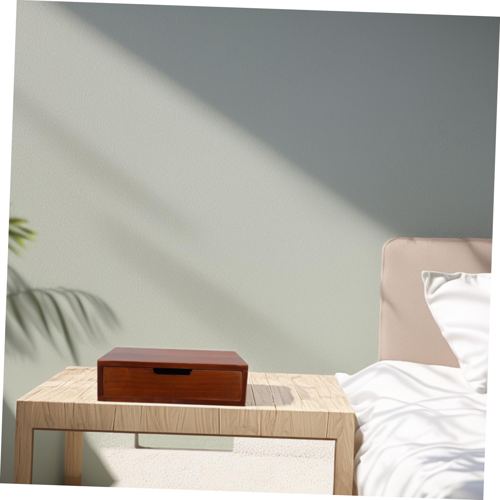 Angoily Holz-aufbewahrungsbox für Schreibtisch Organizer für Küche Schlafzimmer Büroeinrichtung Vielseitige Aufbewahrungslösung Robuste Konstruktion