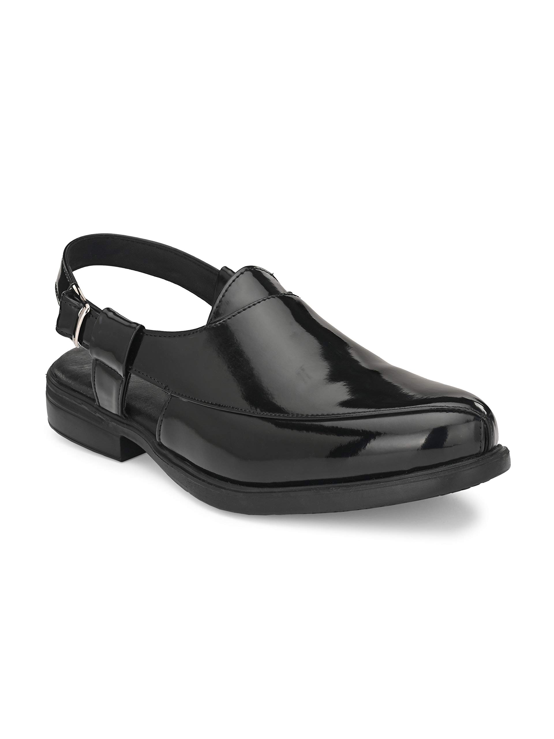 Delize Mens Brown Roman Sandals (Black, Numeric_9) (B08SHRC6HT) Amazon Price History, Amazon Price Tracker