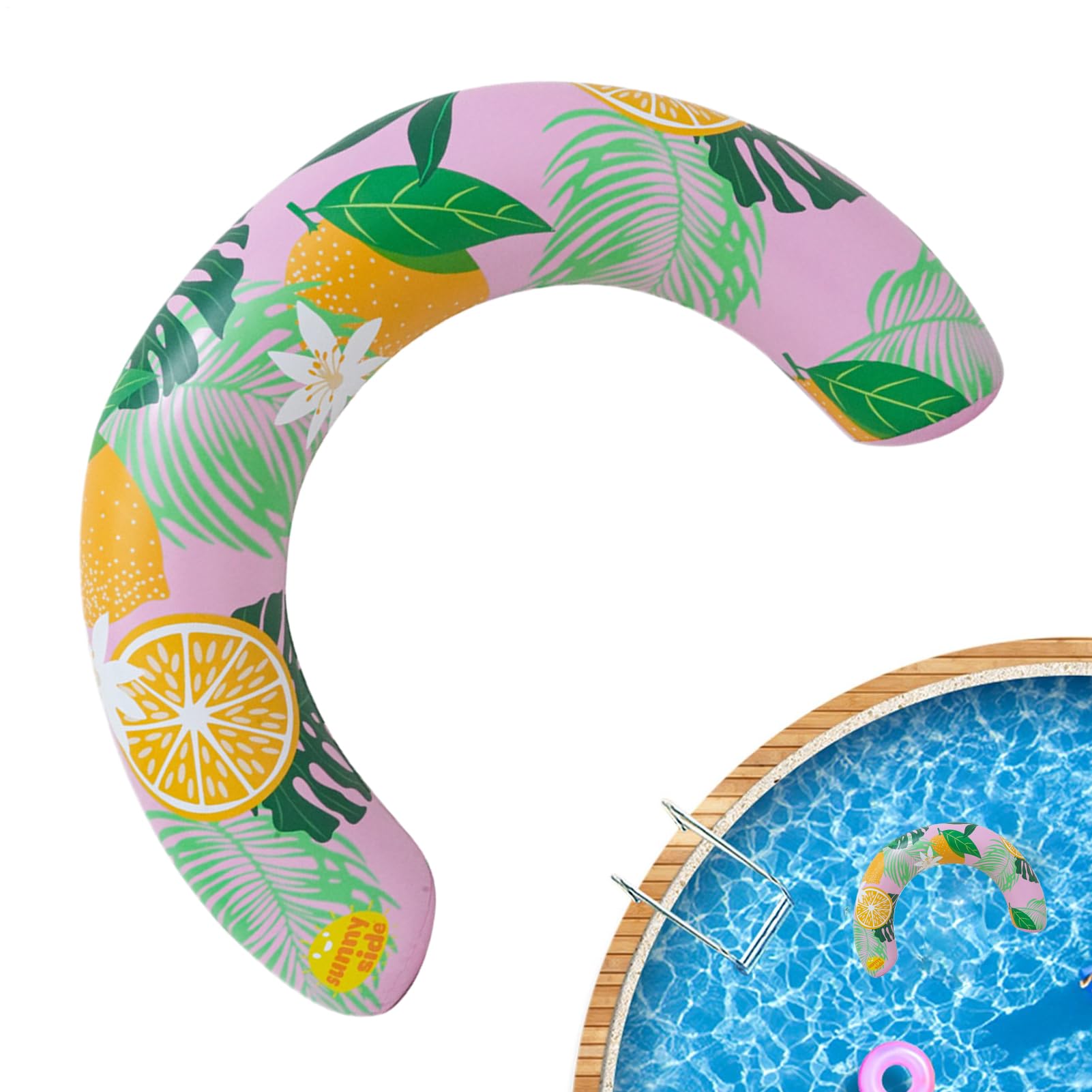 Galleggianti da piscina - Elastico Ad Alta Resistenza Con Stampa A Forma Di U,Galleggianti da Nuoto e Salvagenti per Piscina per Adulti - per donne uomini all'aperto festa giardino lago fiume nuoto