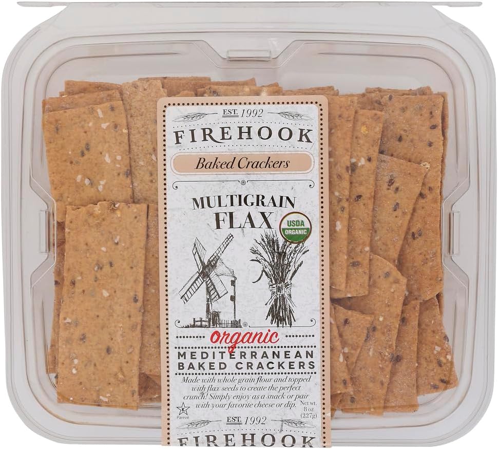 Firehook Cracker Bkd Mltgrn Flax