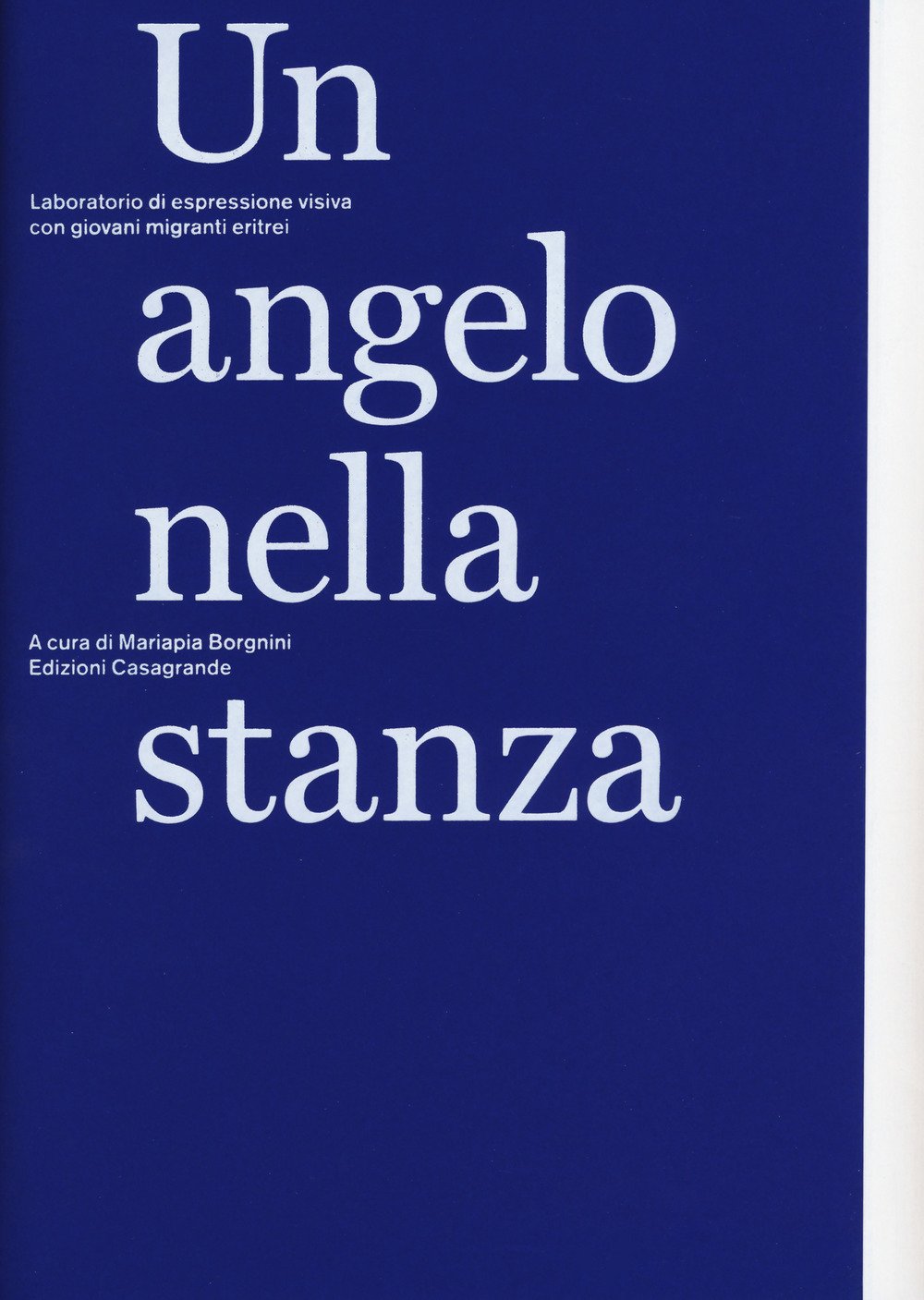 Livre Un angelo nella stanza pour animer un atelier d'expression visuelle solidaire