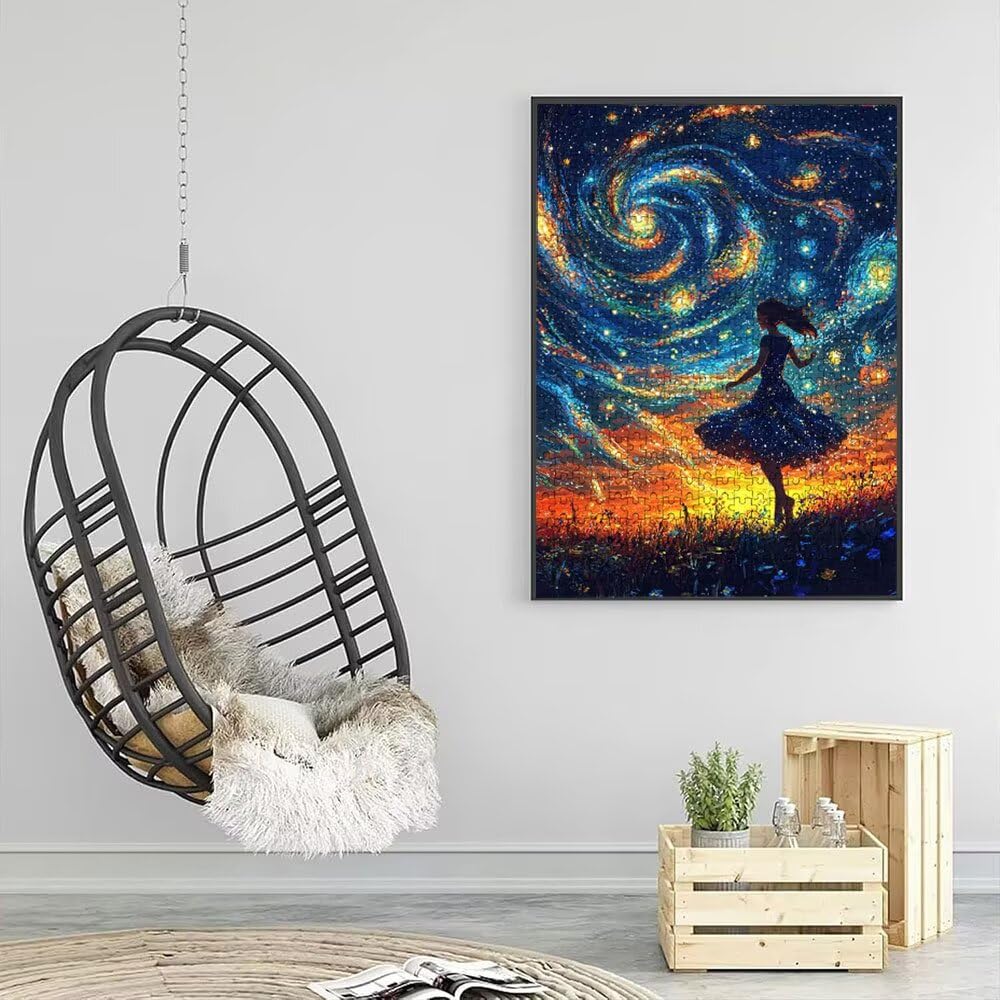 Puzzle 4000 Pezzi, Vestito Stellare 3D Puzzle per Adulti Impegnativo, Educa Puzzles Artistico, Divertente E Stimolante Puzzles Decorativo per La Famiglia, Regalo e Decorazione Pareti DX0YL6-951