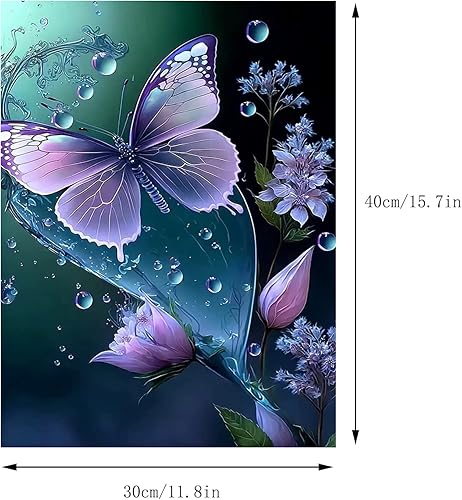 Miniatura 2 de HXSYKJDM Pintura de diamantes, kits de pintura de diamantes para adultos, kits de pintura de diamantes 5D para adultos y niños, pintura de diamantes