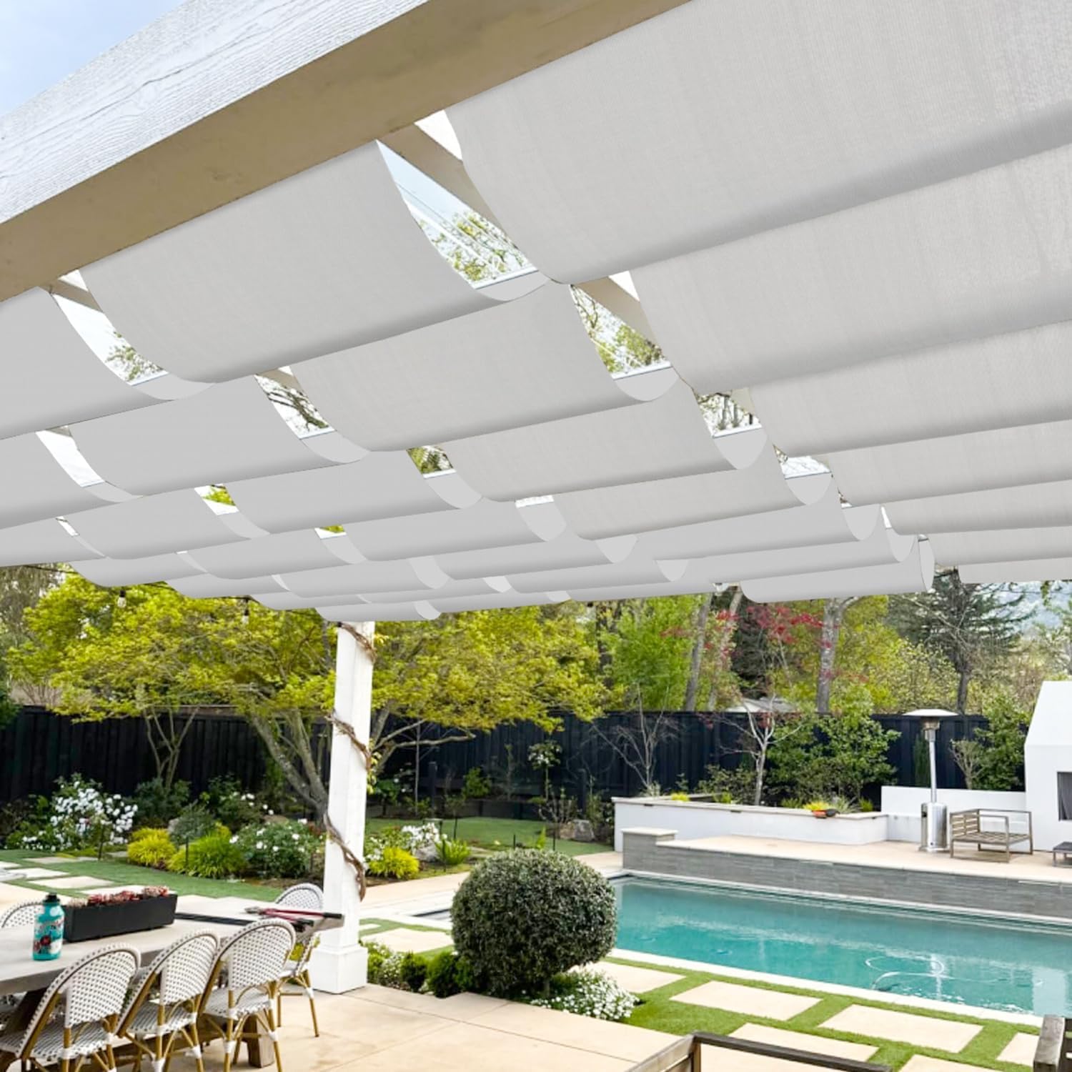 Tela De Repuesto Para Toldo Retráctil - Impermeable Y Con UV - Tamaño 2 X 1,5 M - Color Beige