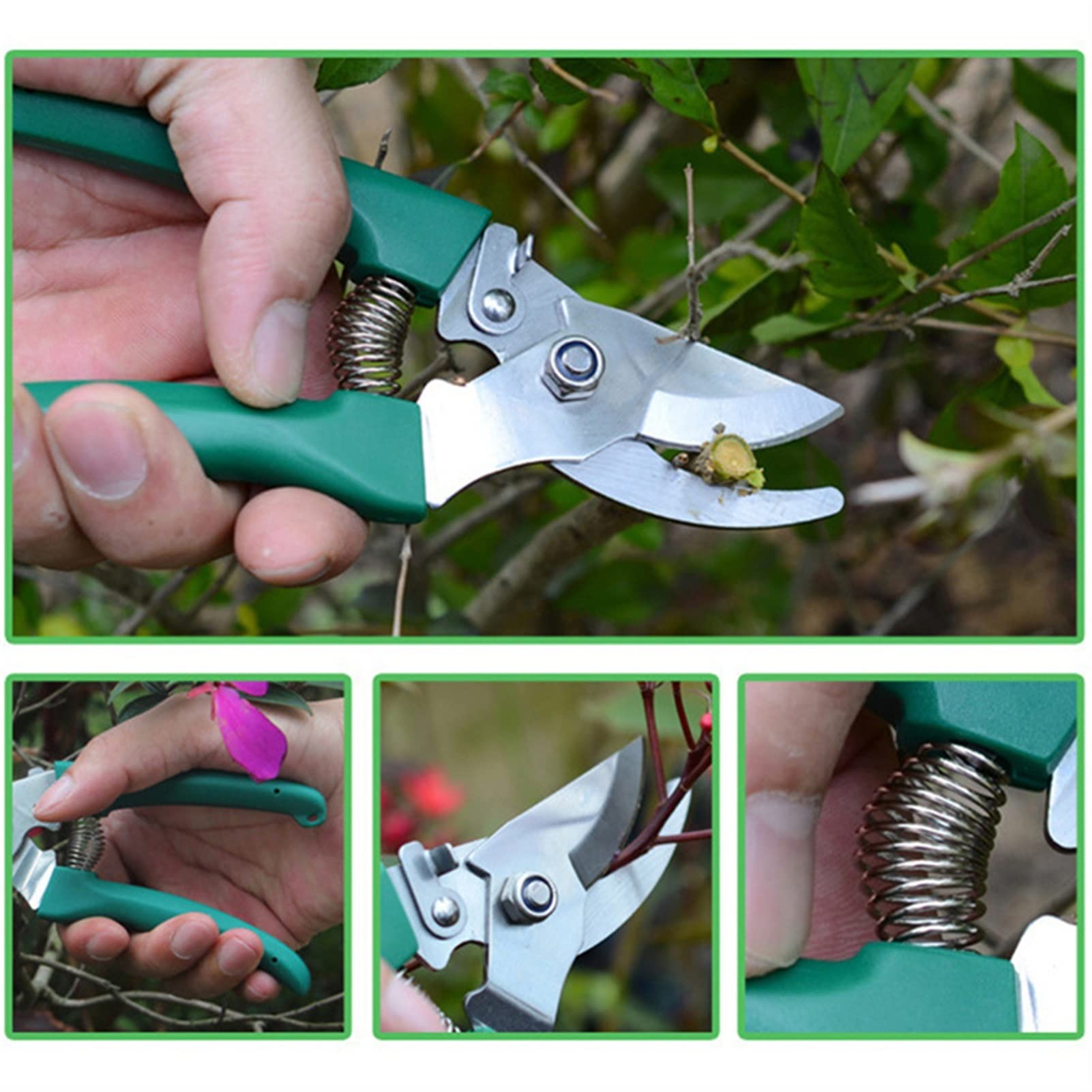 Juego de herramientas de jardín Juego de herramientas de jardín portátiles de 5 piezas Juego de herramientas de jardinería ligero Mango antideslizante Jardín DurableTool (Color : Purple) (Purple)