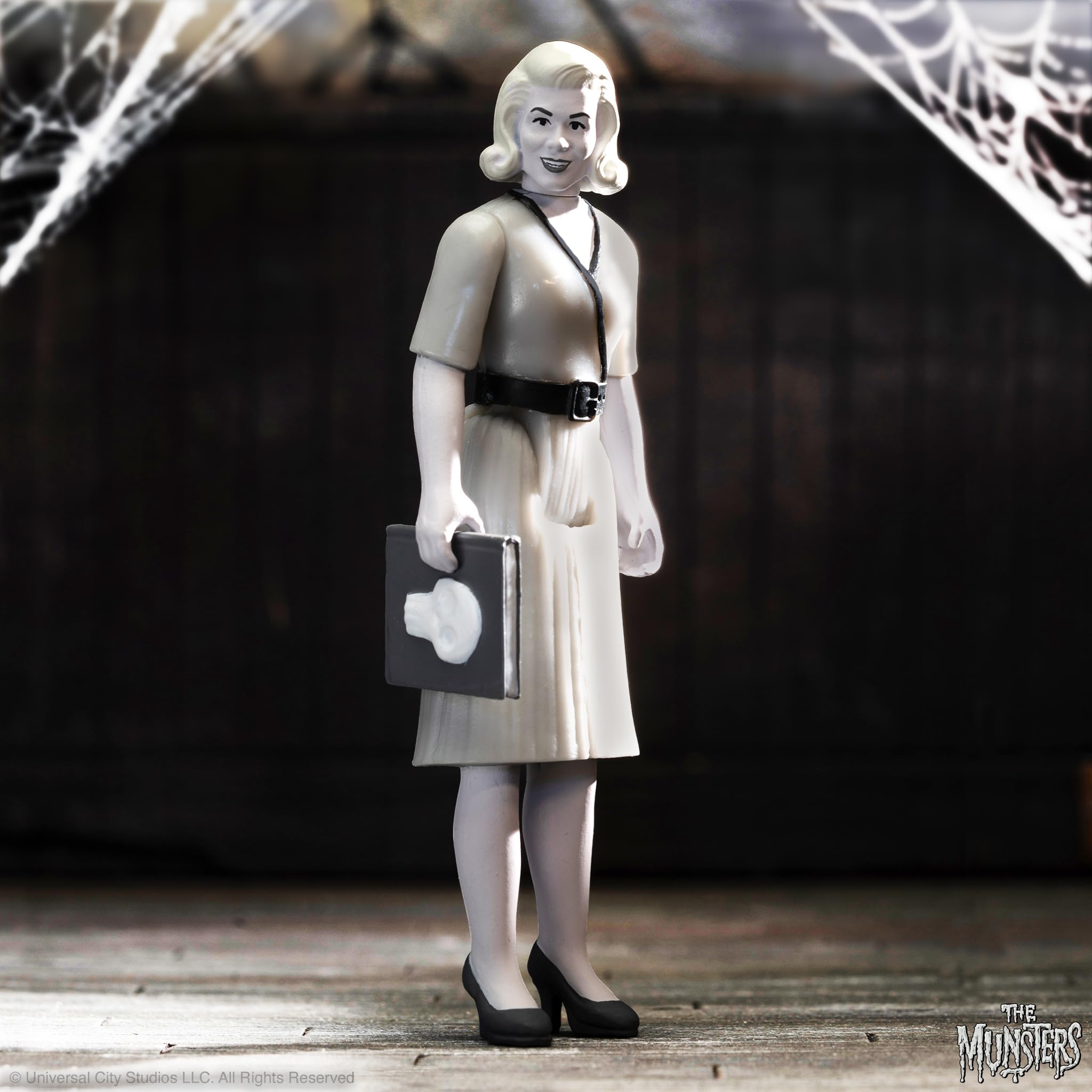 SUPER7 The Munsters Reaction - Statuetta Eddie Munster, 10,2 cm