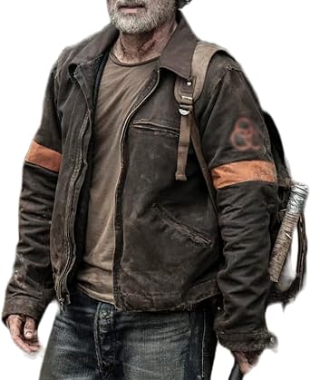 Men's The Walking Rick Grimes Return Costume Andrew Lincoln Cotton Jacket