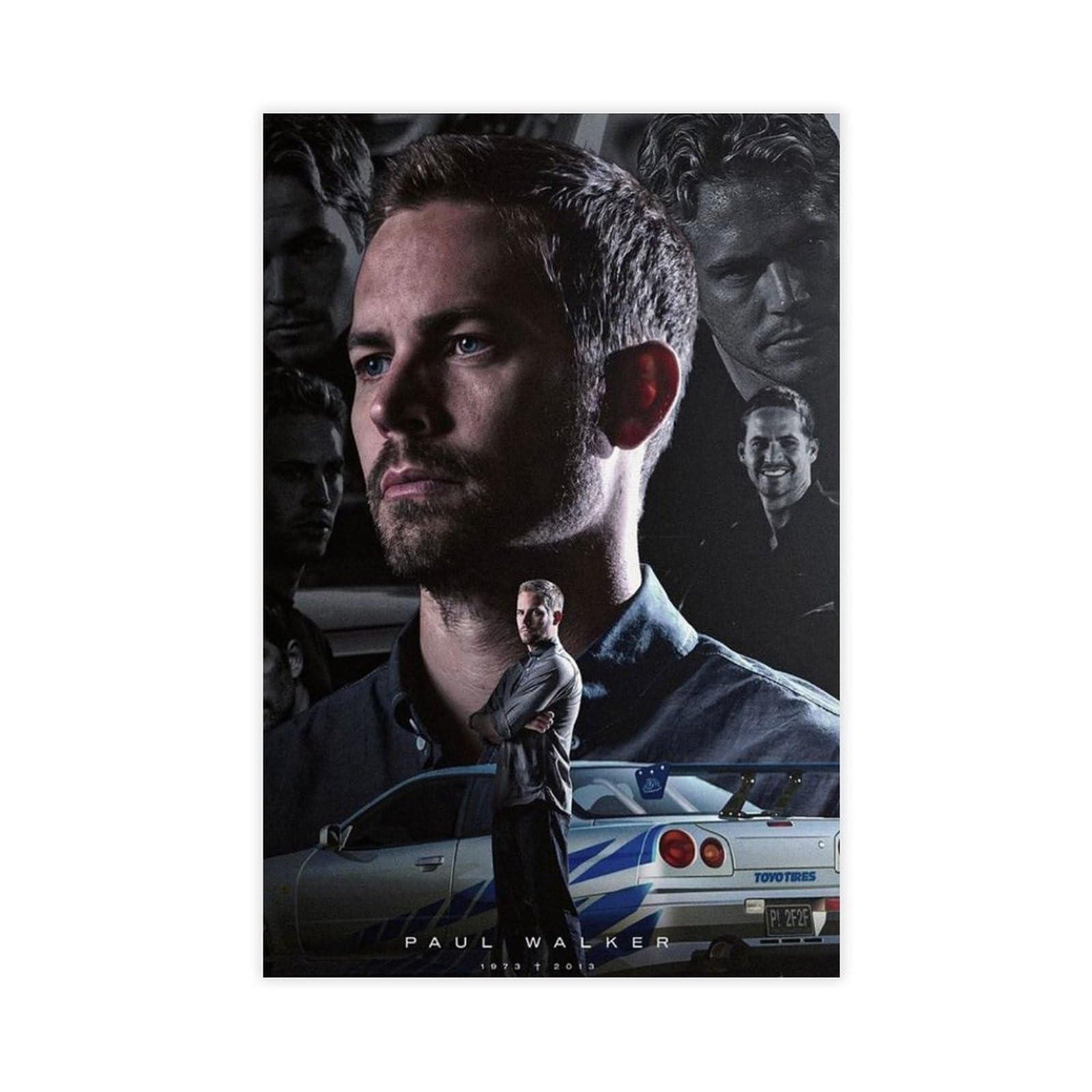 Toile Paul Walker Poster 21 idéal pour salon et bureau - 8