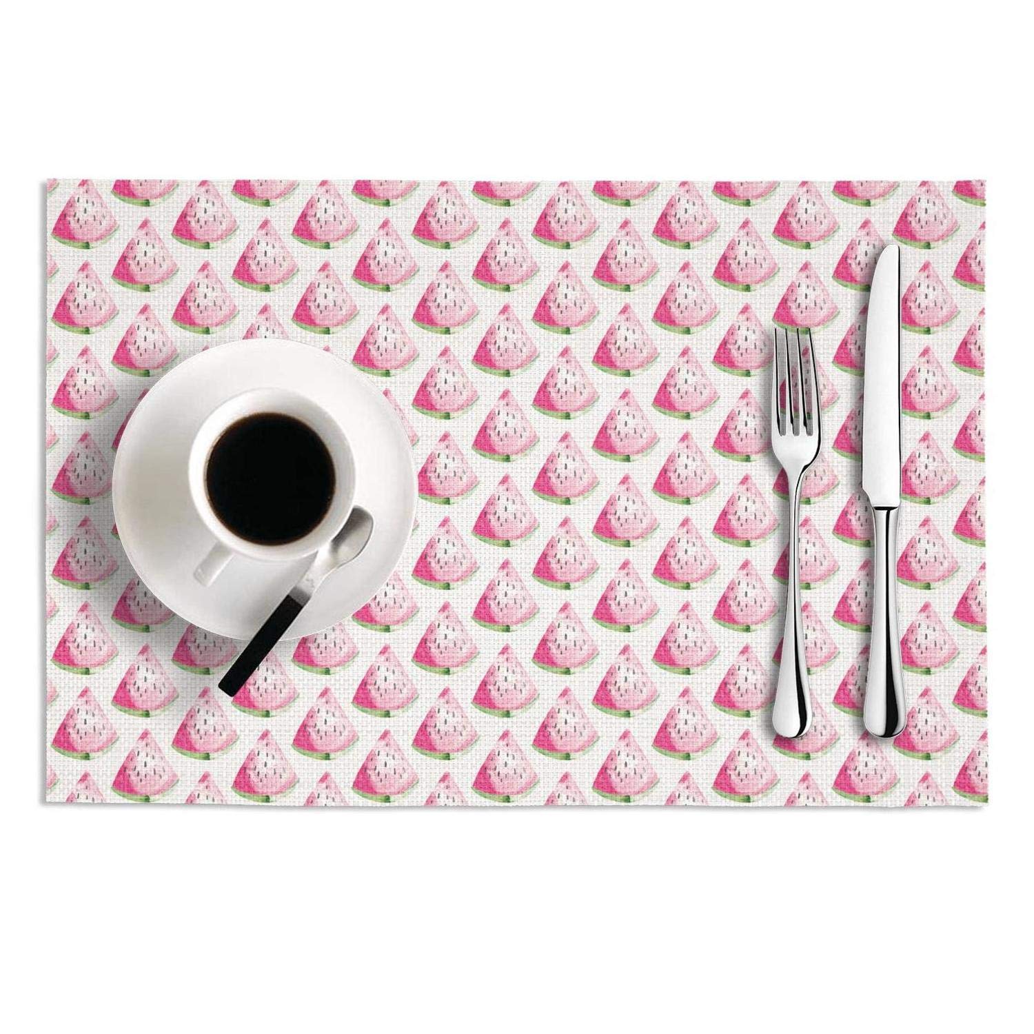 Quilted Watermelon Placemat Pattern FREE Quilt Patterns