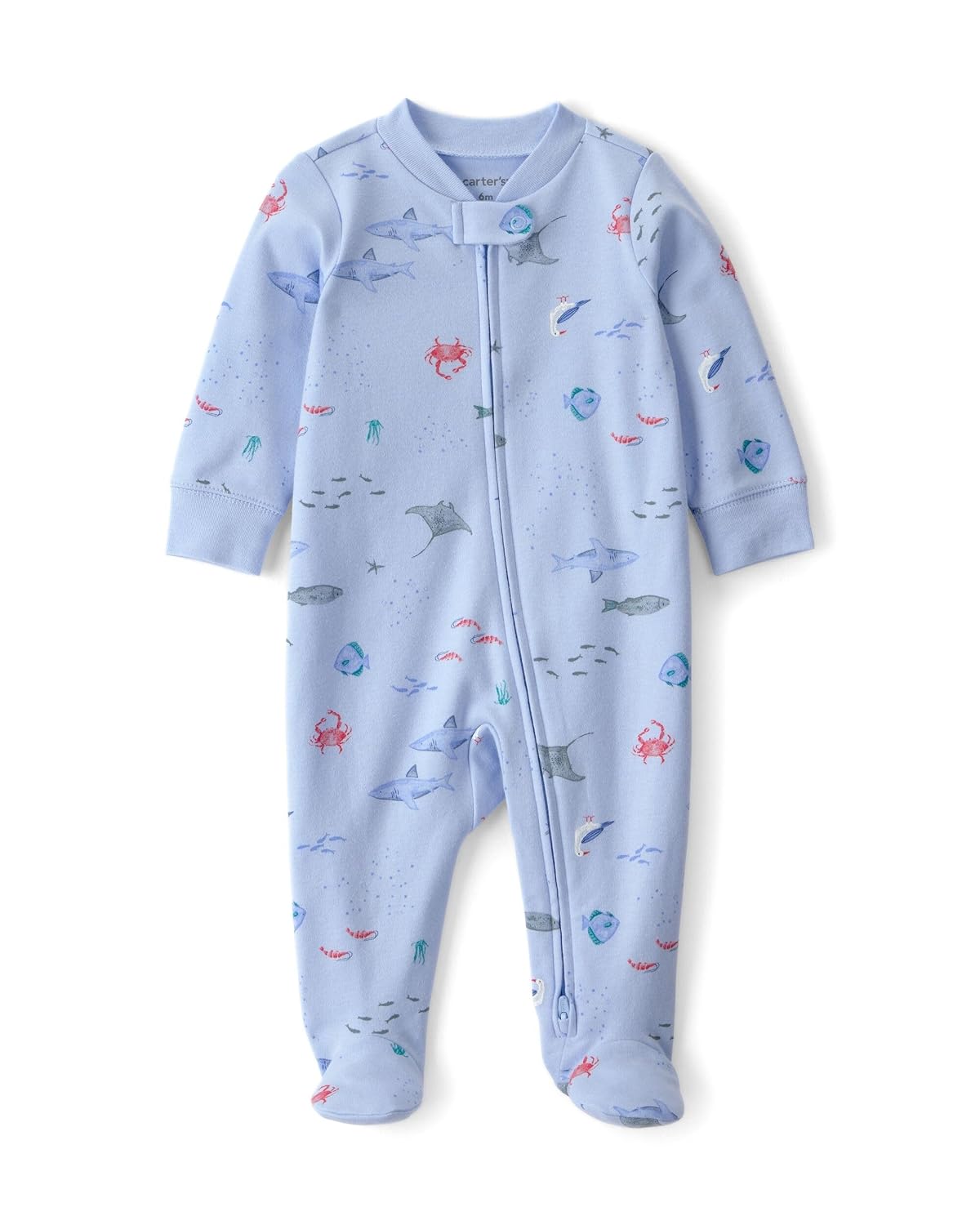 Carter's 2-Way Zip Sleep & Play Pajama Baby Boy | 100% Cotton One-Piece Nightwear | Sea Animal Print with Soft Breathable ... - Review, Price and Buying Guide