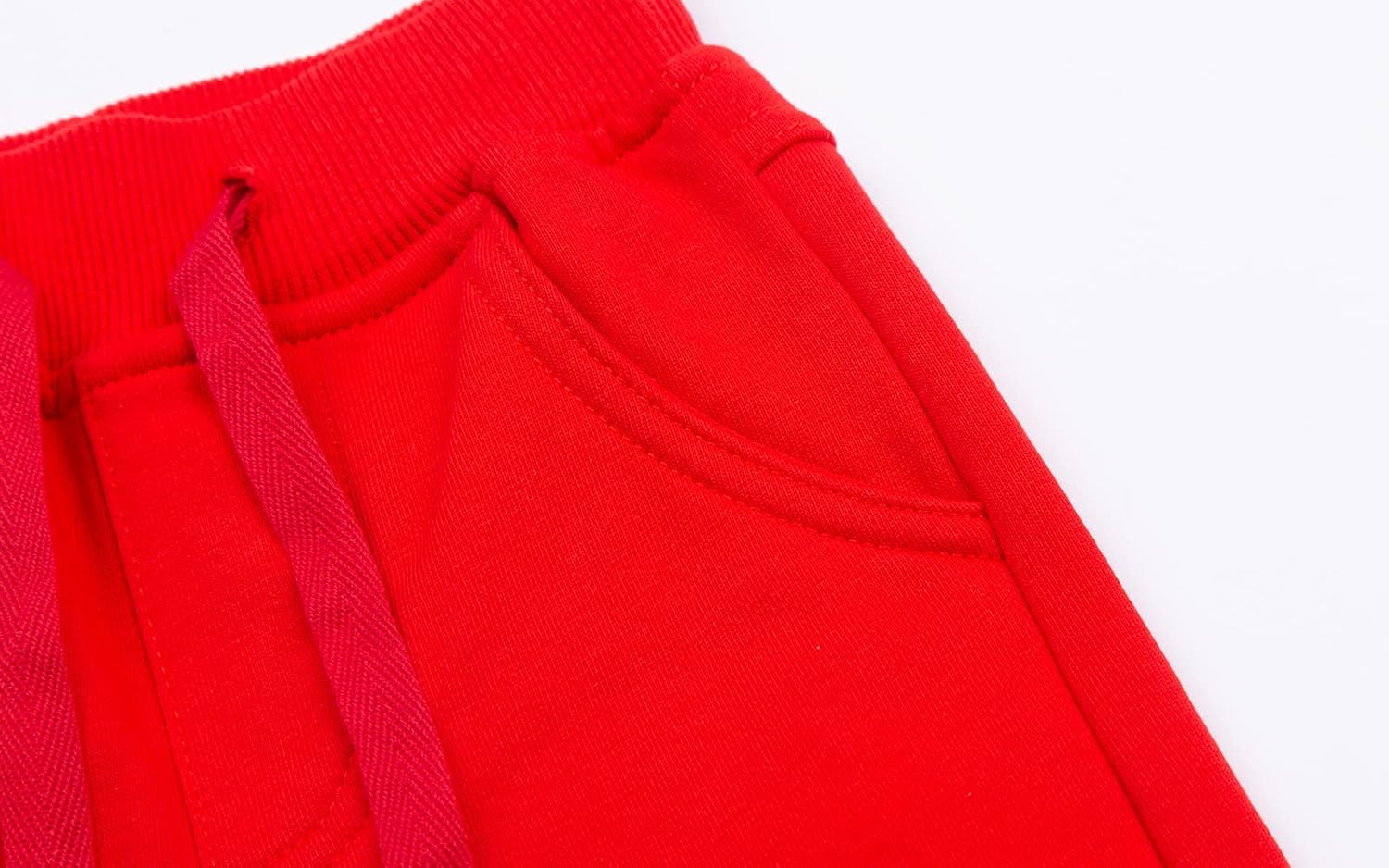 Mud Kingdom Little Boys Jogger Pants Star Drawstring Ribbed - Image 4