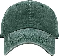 Vista 88 de KBETHOS® Gorra de béisbol de algodón ajustable de algodón con corona baja clásica Pigmento rojo teñido