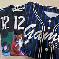 ガンバ大阪 ベースボールシャツ ユニフォーム柄 71psswpEU6L._AC_SY200_QL15_.jpg