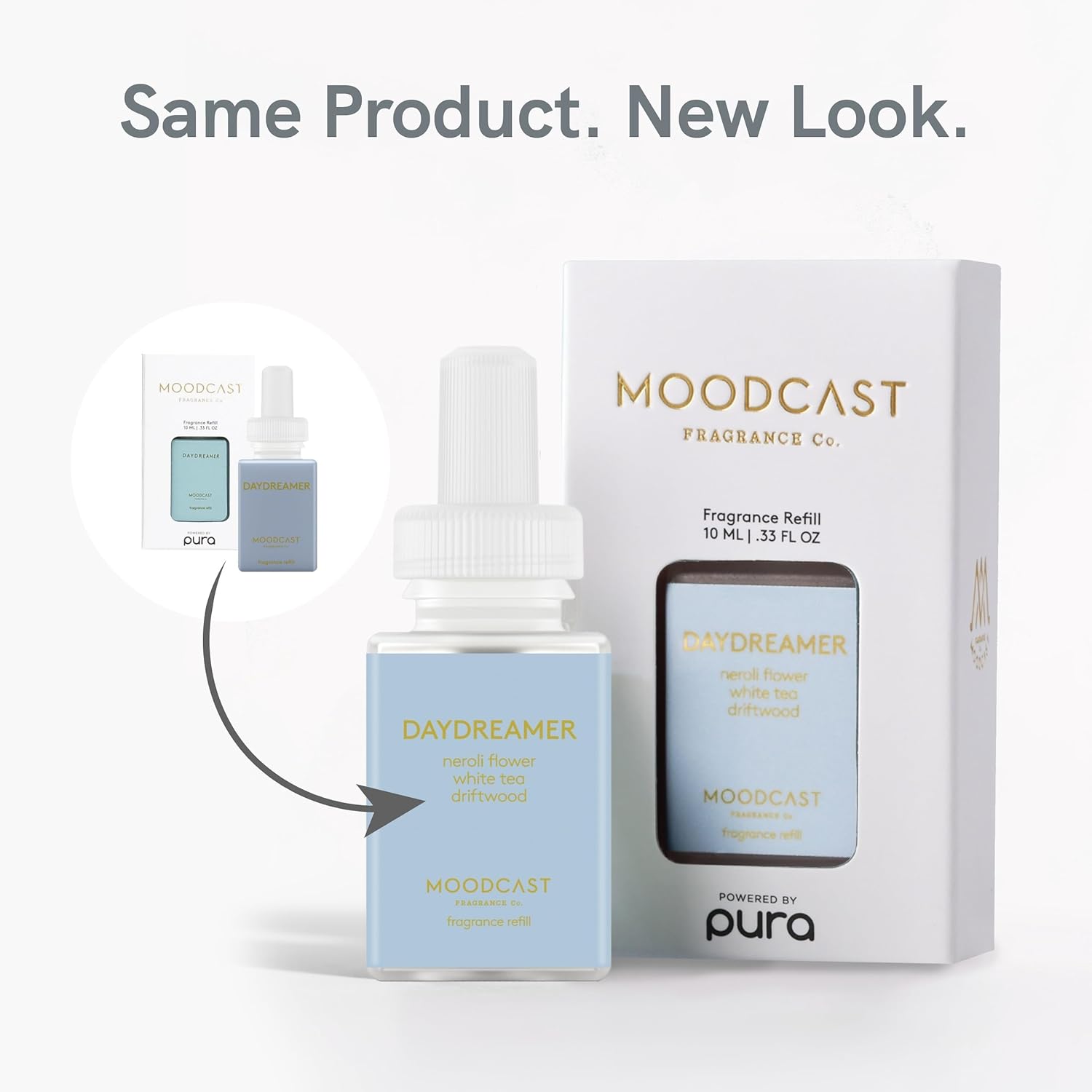 Pura & Moodcast Home Scent Refill - Smart Home Air Diffuser - Up to 120-Hours of Luxury Fragrance per Refill - Home Essential - Clean & Safe Diffuser Fragrance - 2 Pack, Daydreamer - Image 8