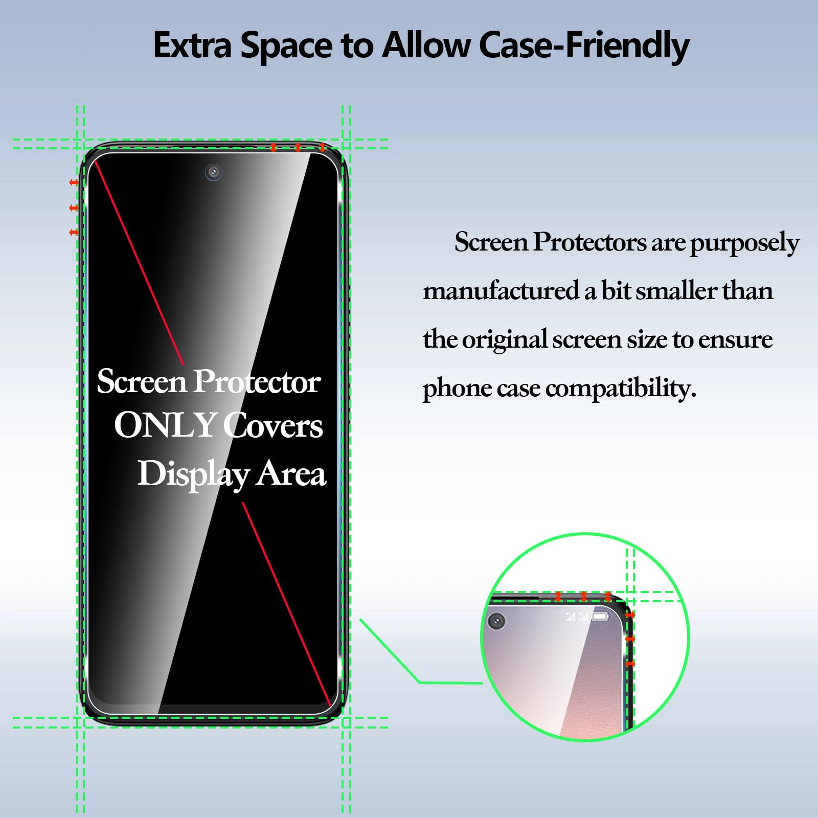 Anoowkoa 3 Pieces Protective Film for TCL 60 5G/TCL 60 SE/TCL 60 SE
