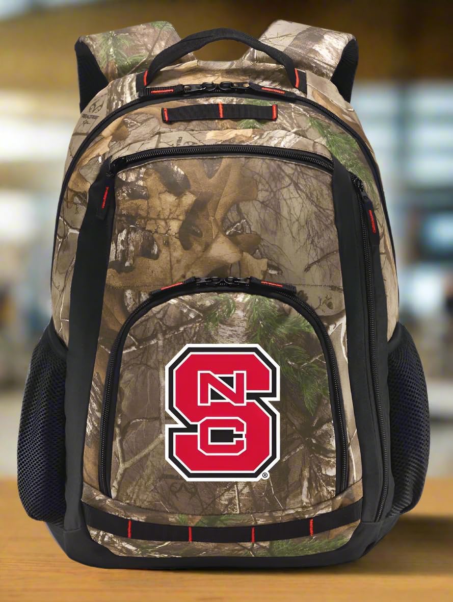 Broad Bay NC State Camo Backpack NC State Wolfpack Backpacks - Laptop Section!