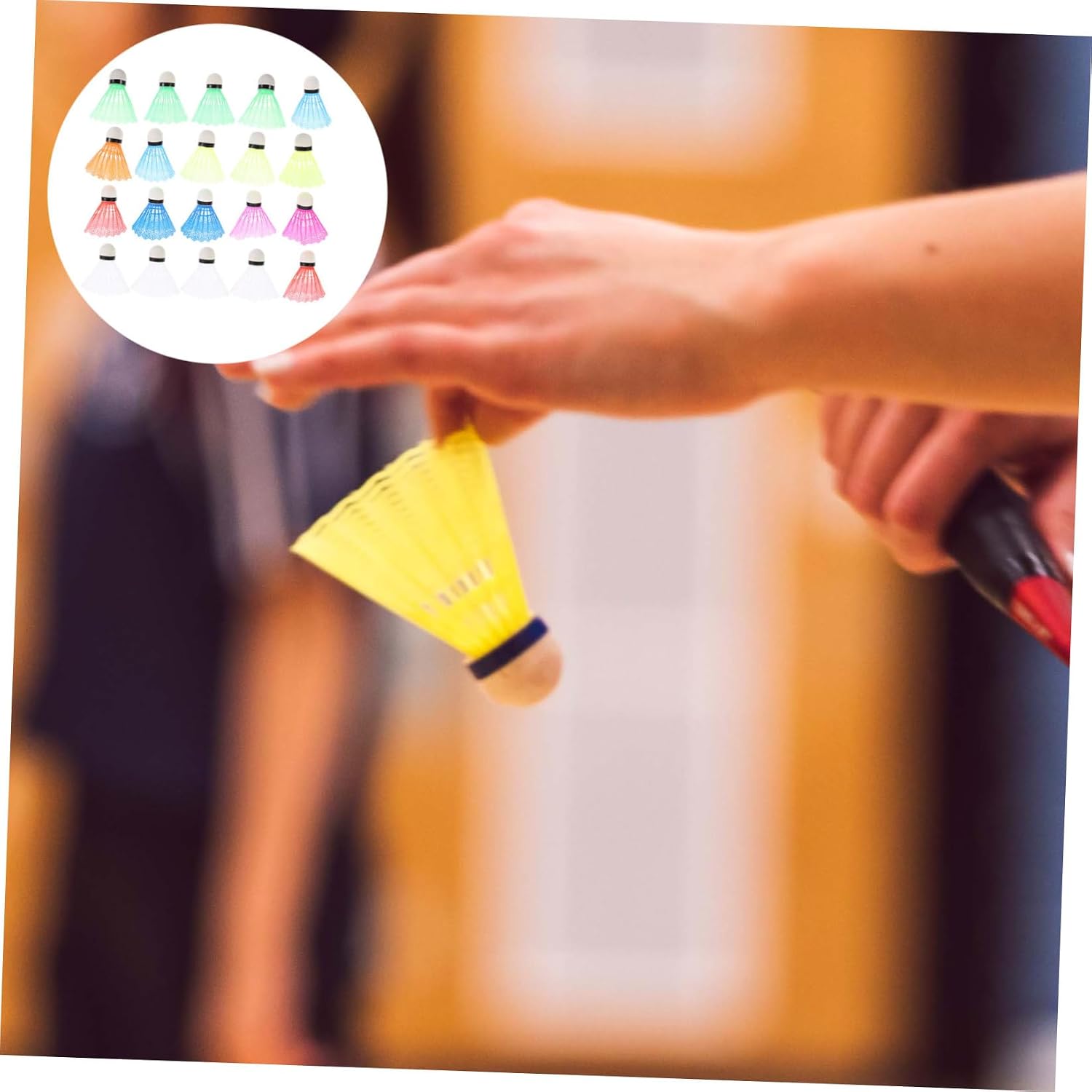 Plastic Badminton Beginner Shuttlecocks Shuttle Badminton Badminton Shuttlecocks Badminton Birdie