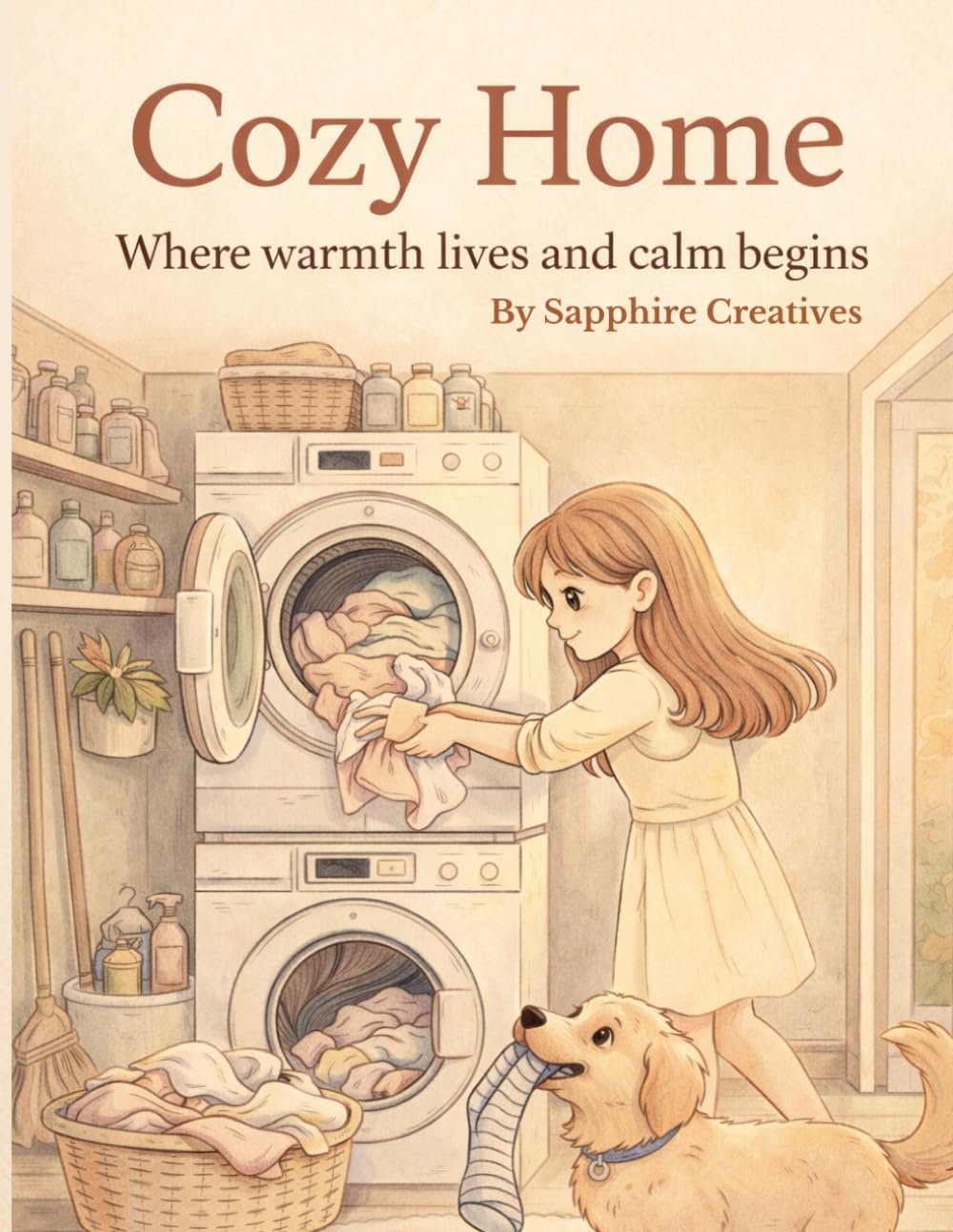 Cozy Home: Colouring Book