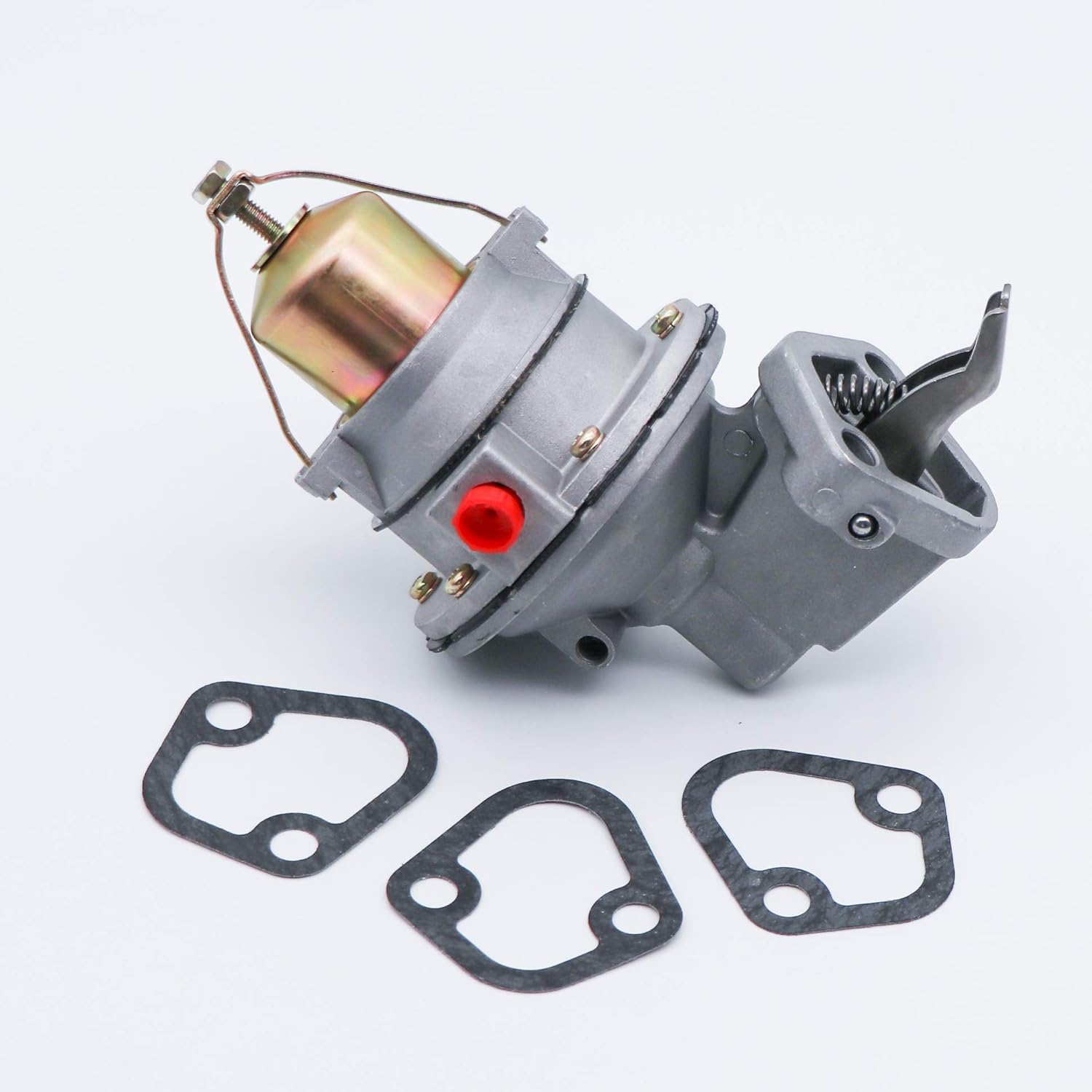 KIPA Mechanical Fuel Pump For Mercruiser 4 Cyl 2.5L 3.0L 3.7L 861676A1 3854858 77115 Volvo Penta, Replace for SIERRA MARINE 18-7282 Mercruiser MERCURY MARINE 42725A3, Accurate, Durable and stability