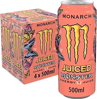 Monster Monarch Energy Drink 4 x 500 ml