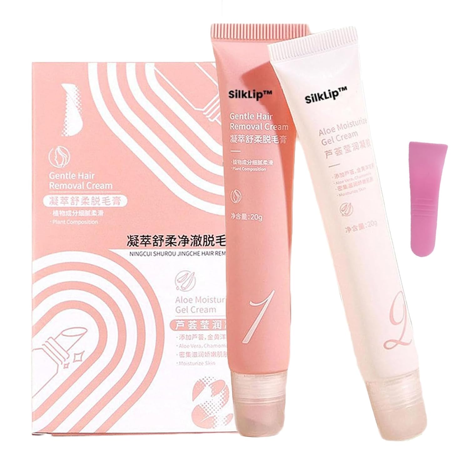 Nicor Hair Removal Kit – Facial Hair Removal Cream for Women, 1.4 Oz (1 Set)