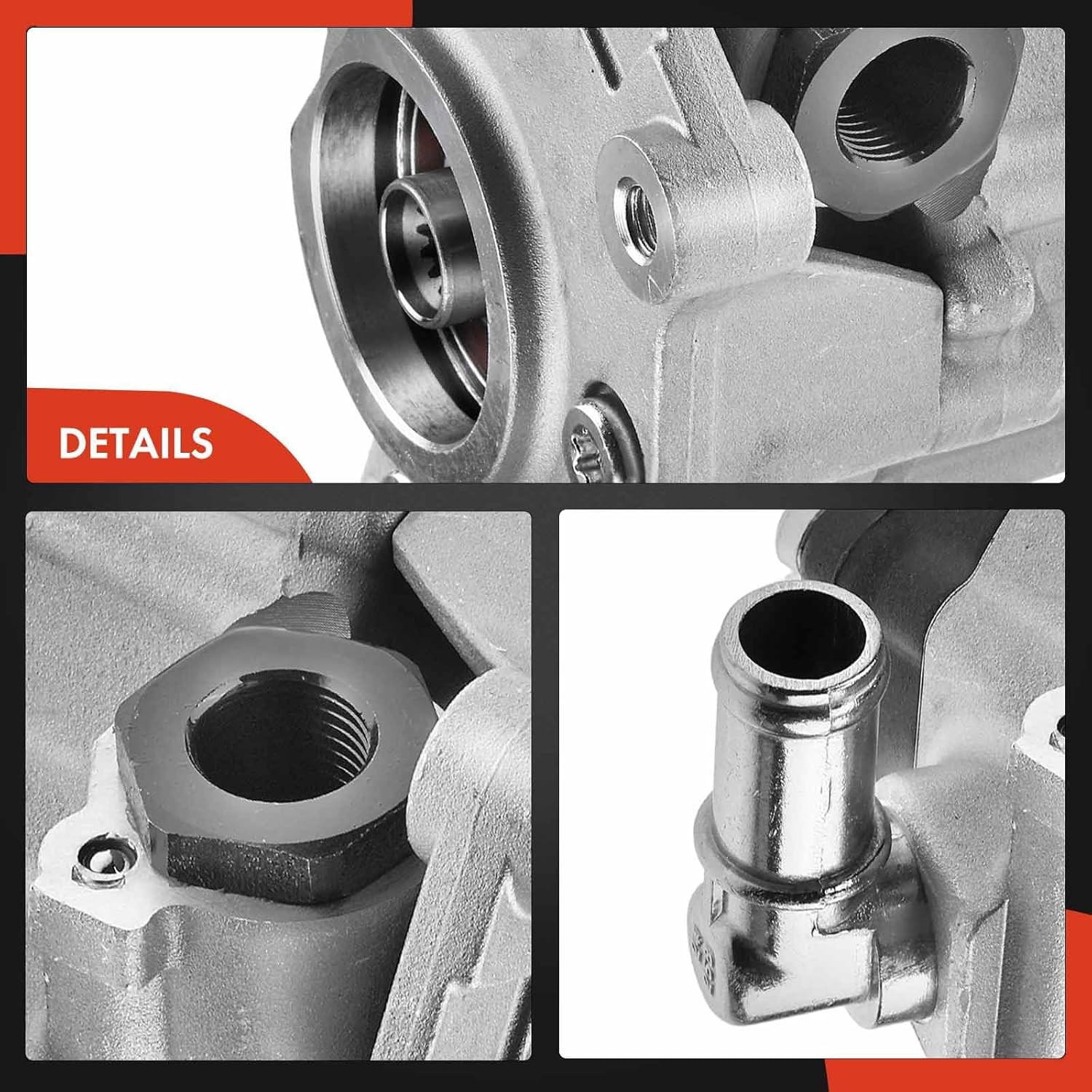 A-Premium Power Steering Pump Compatible with Audi Models - A8 Quattro 2007-2010, 4.2L, Replace # 4E0145156F